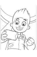 Paw Patrol kleurplaat 6